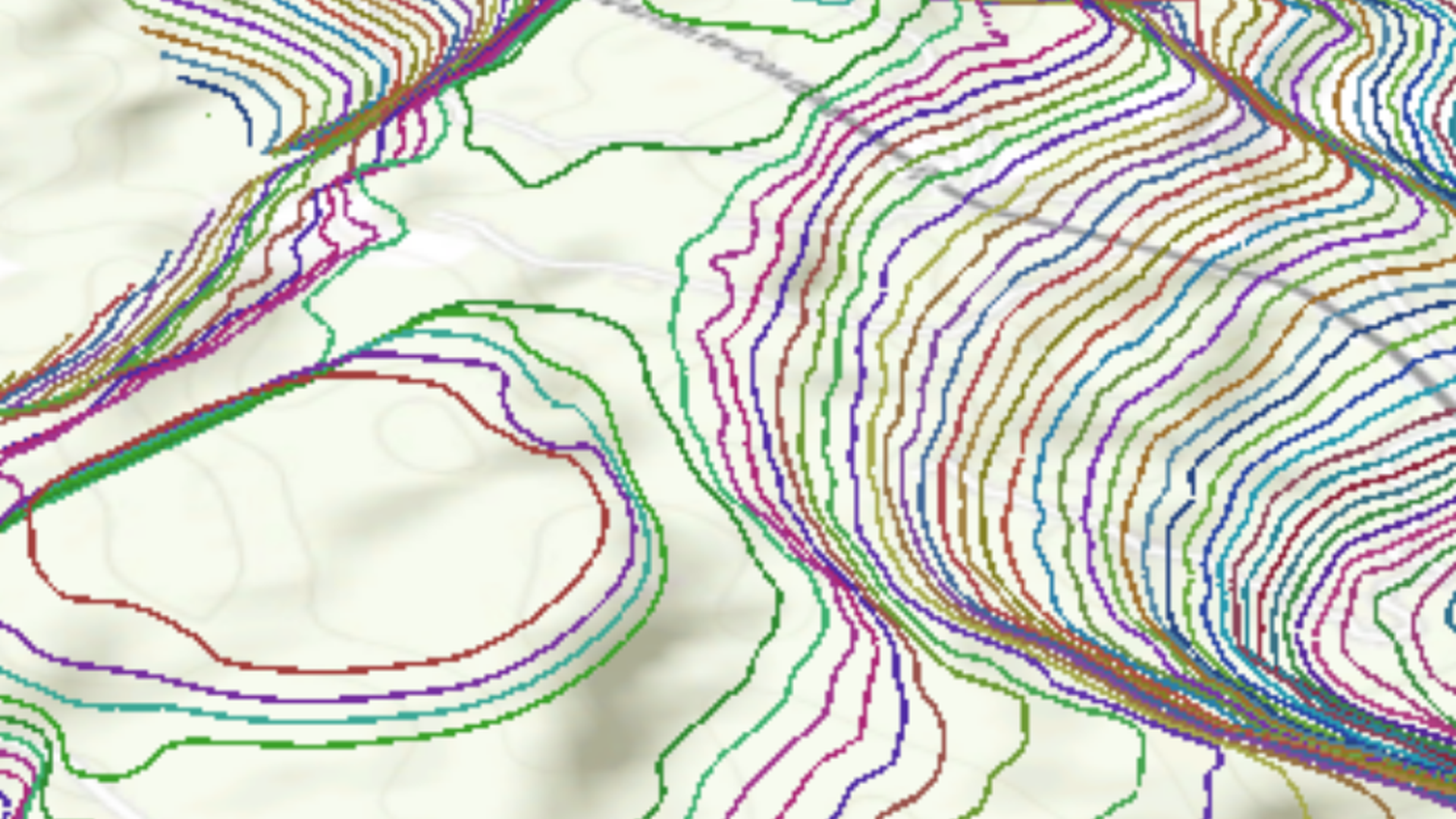 Contour lines