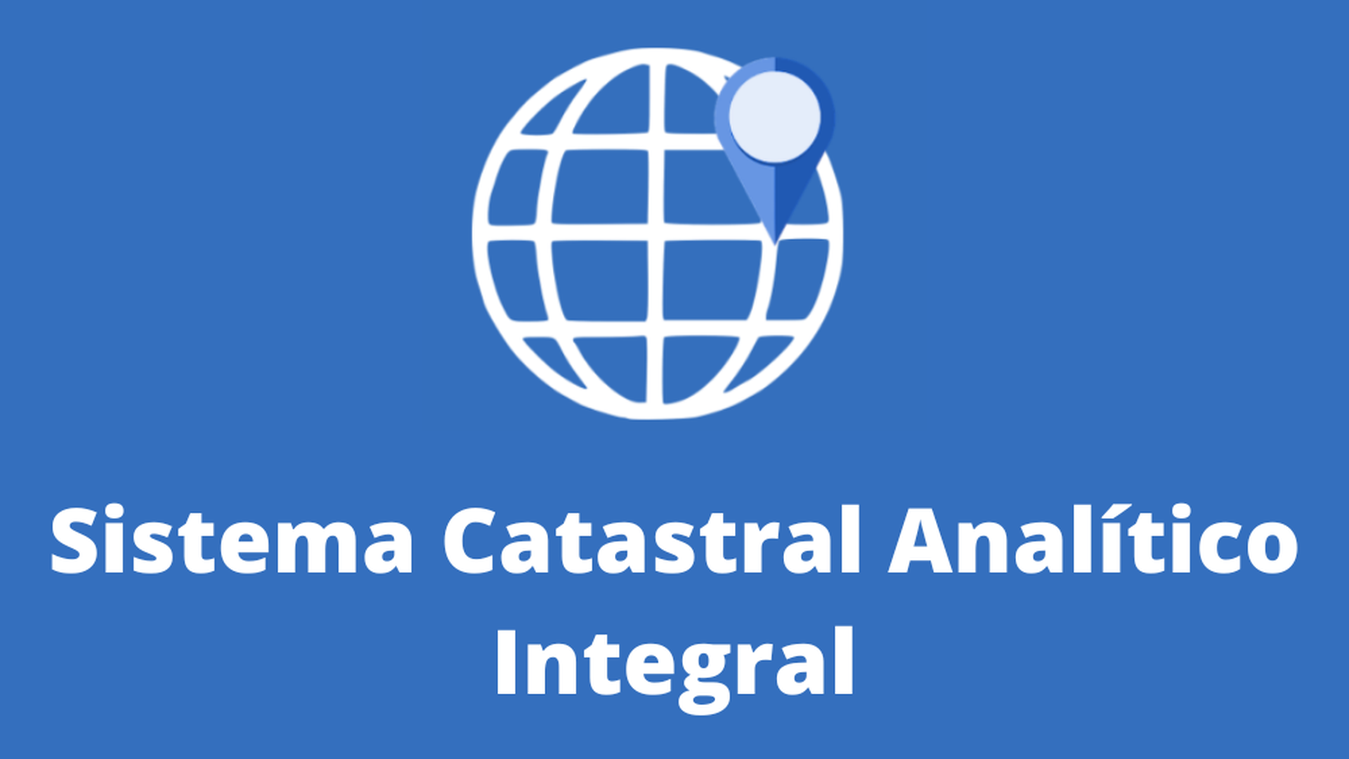 Sistema Catastral Analítico Integral