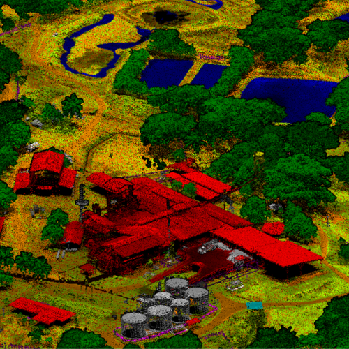 Información LiDAR clasificada